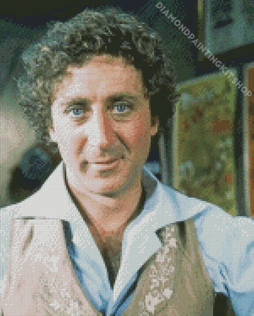 Retro Gene Wilder Diamond Painting