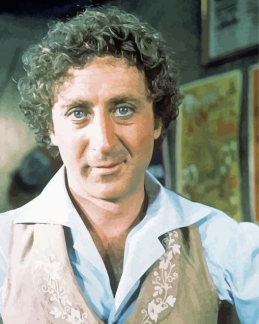 Retro Gene Wilder Diamond Painting