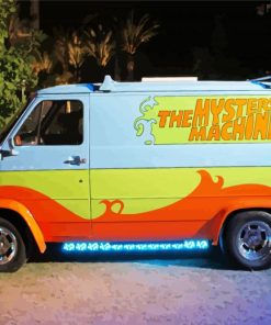 Scooby Doo Mystery Machine Diamond Painting