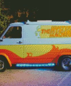 Scooby Doo Mystery Machine Diamond Painting