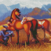 Spirit Stallion Of The Cimarron Characters Diamond Painting