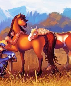 Spirit Stallion Of The Cimarron Characters Diamond Painting