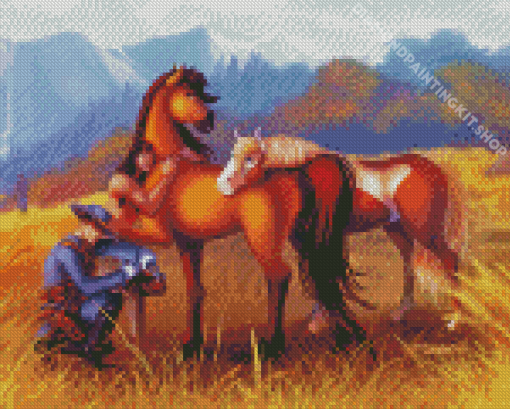 Spirit Stallion Of The Cimarron Characters Diamond Painting