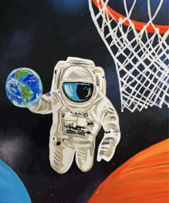 Sports In Space Diamond Painting