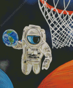 Sports In Space Diamond Painting