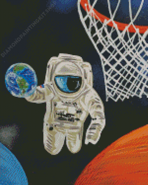 Sports In Space Diamond Painting