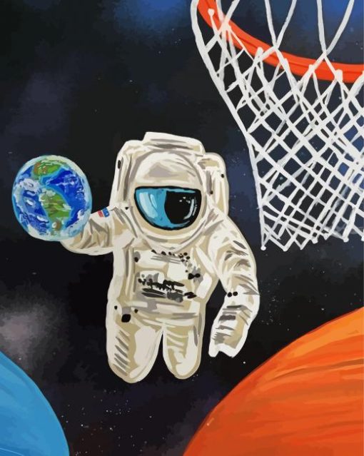 Sports In Space Diamond Painting