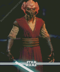 Star Wars Plo Koon Diamond Painting