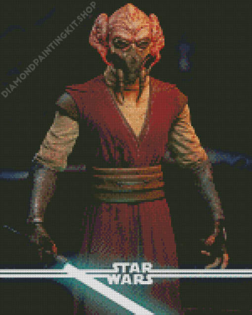 Star Wars Plo Koon Diamond Painting