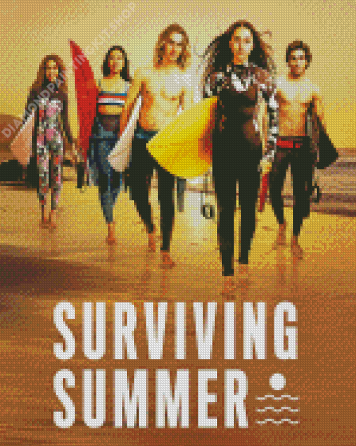 Surviving Summer Poster Diamond Painting