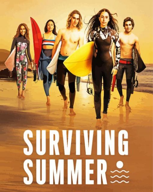 Surviving Summer Poster Diamond Painting