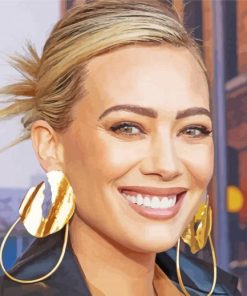 The American Actress Hilary Duff Diamond Painting