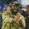 The American Coach Mike Tomlin Diamond Painting