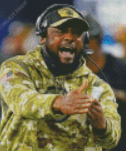 The American Coach Mike Tomlin Diamond Painting