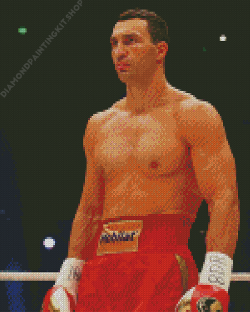 The Boxer Wladimir Klitschko Diamond Painting