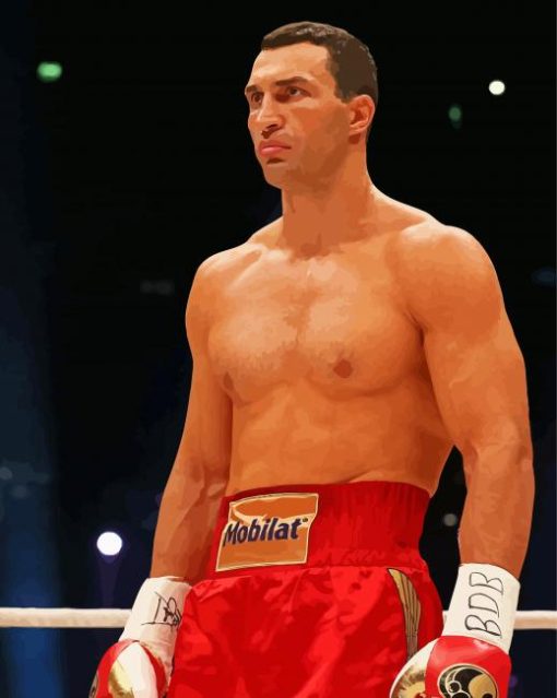 The Boxer Wladimir Klitschko Diamond Painting