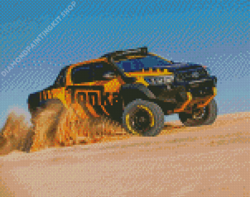 Tonka Toyota In Desert Diamond Painting