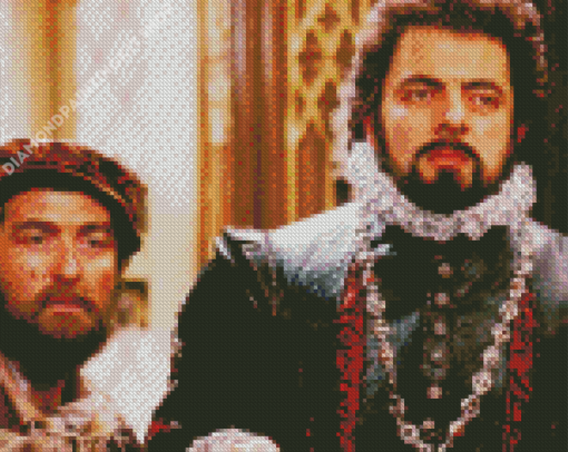 Vintage Blackadder Diamond Painting