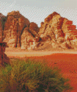 Wadi Rum Reserve Desert Diamond Painting