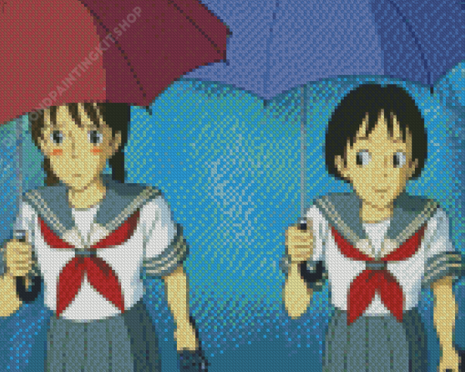 Whisper Of The Heart Manga Anime Diamond Painting