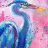 Abstract Heron Head Art Diamond Paintings