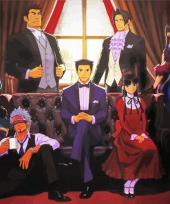 Ace Attorney Diamond Painting