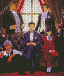 Ace Attorney Diamond Painting