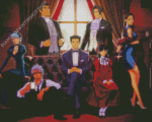 Ace Attorney Diamond Painting