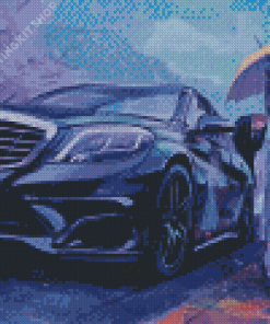 Anime Car Art Diamond Paintings