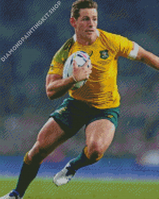 Aust Rugby Bernard Foley Diamond Paintings