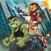 Baby Marvels Super Heroes Diamond Painting