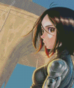 Battle Angel Alita Art Diamond Painting