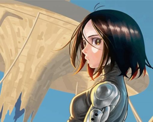 Battle Angel Alita Art Diamond Painting