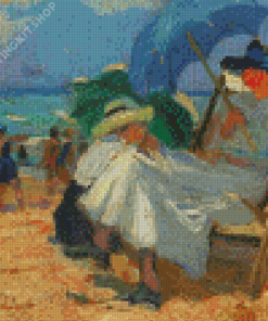 Beach Scene Manly Beach Diamond Painting