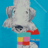 Bedlington Terrier Diamond Painting