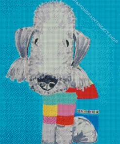 Bedlington Terrier Diamond Painting