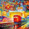 Belarusian Railway Station Art Diamond Painting