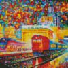 Belarusian Railway Station Art Diamond Painting