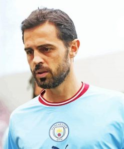 Bernardo Silva Player Diamond Painting