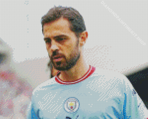 Bernardo Silva Player Diamond Painting