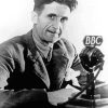 Black And White Novelist George Orwell Diamond Painting