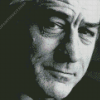 Black And White Robert De Niro Diamond Painting