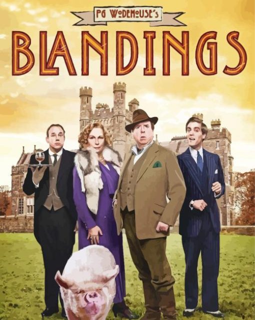 Blandings Movie Poster Diamond Painting