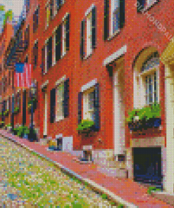 Boston Beacon Hill Diamond Painting