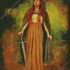 Boudica Queen Of The Iceni Diamond Painting