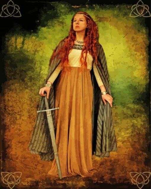 Boudica Queen Of The Iceni Diamond Painting