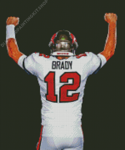 Brady Buccaneers Player Diamond Painting