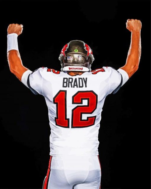 Brady Buccaneers Player Diamond Painting