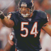 Brian Urlacher American Football Player Diamond Painting