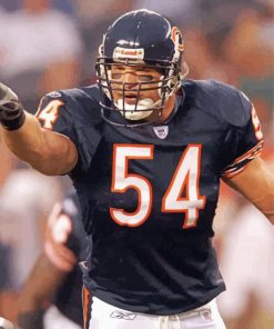 Brian Urlacher American Football Player Diamond Painting